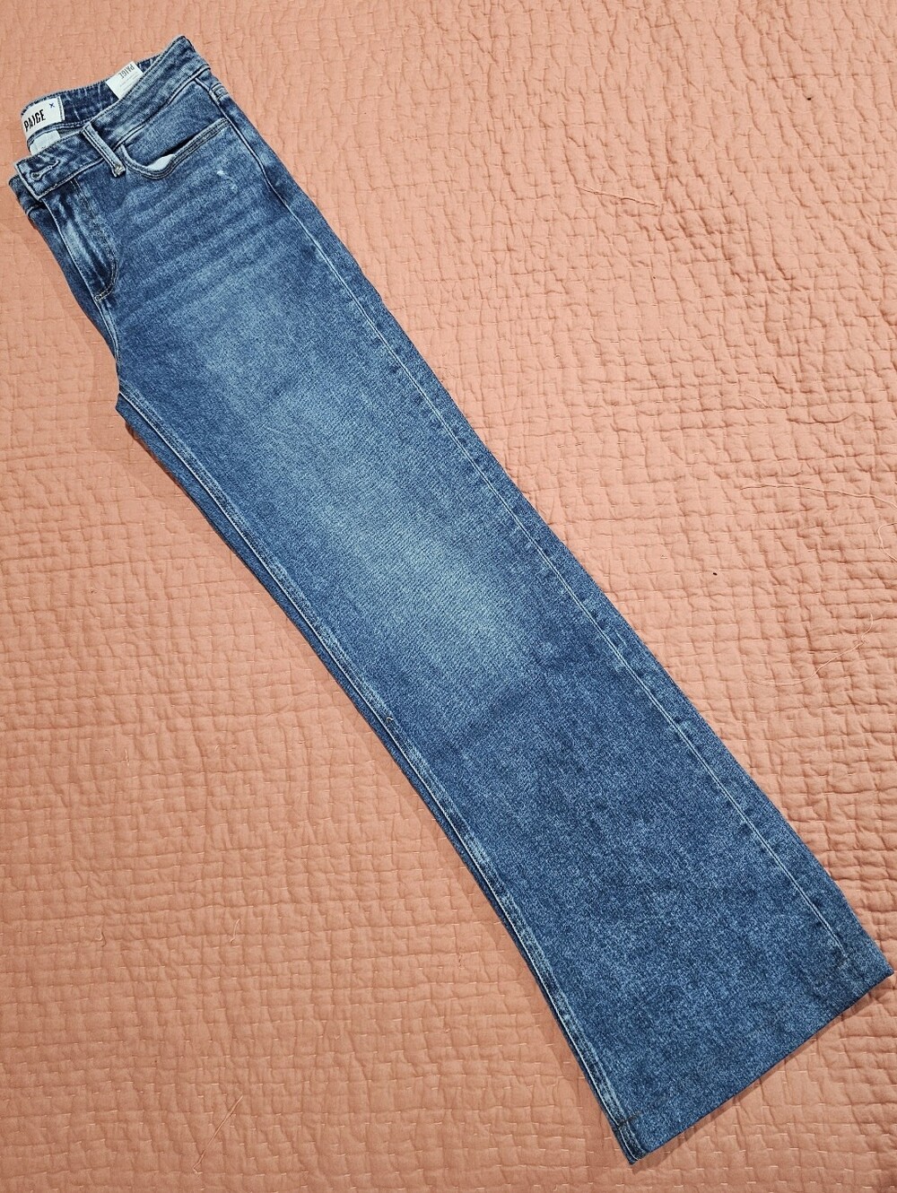 Paige Mid Rise Flare Jeans
